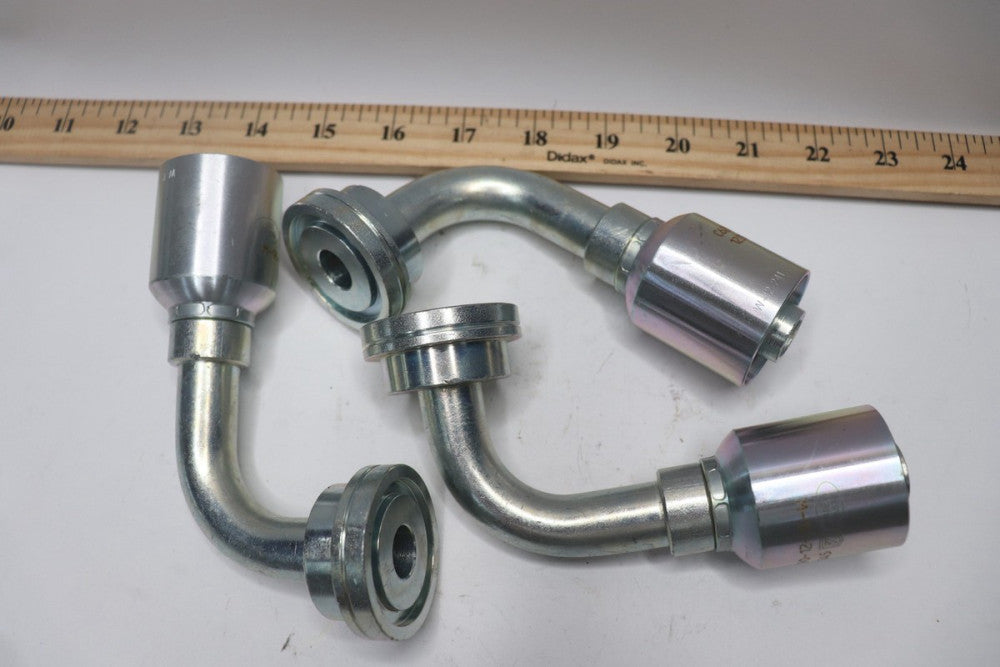 (3-Pk) Mckinney W Style Coupling Code 62 Flange 90 Degree BT Rigid 3/4" 