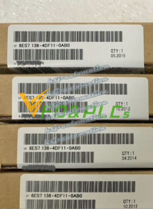6ES7138-4DF11-0AB0 1PCS NEW SIEMENS 6ES7 138-4DF11-0AB0 Electronics Module