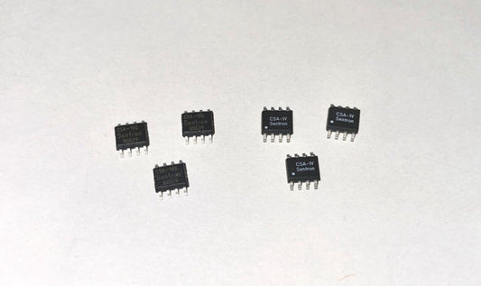 (6) Sentron CSA-1V Hall Effect Current Sensors SO-8