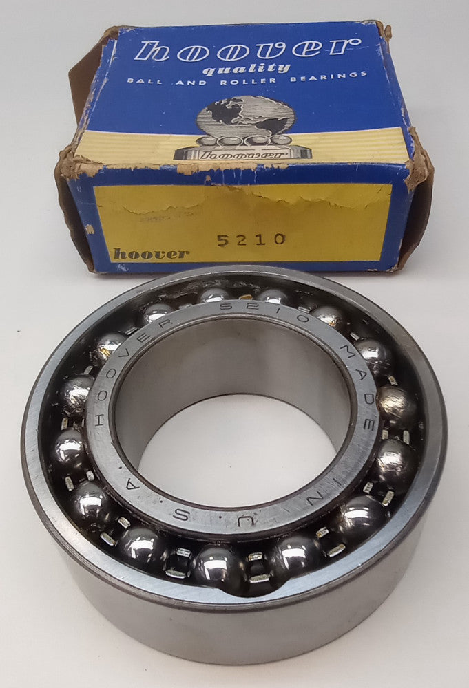 Hoover 5210 Angular Contact Ball Bearing 50 x 90 x 1.1875in Double Row