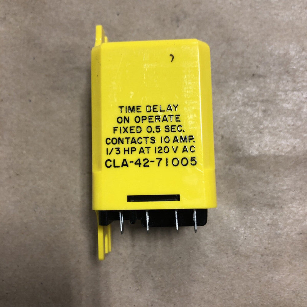 Potter & Brumfield, CLA-42-71005 Time Delay Relay,10 amp 1/3 HP,  NEW