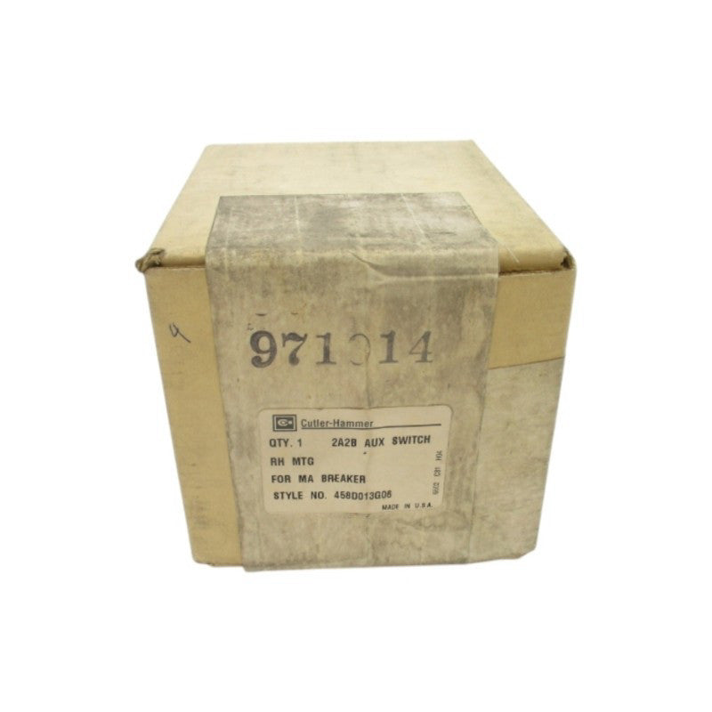 CUTLER HAMMER 2A2B 458D013G06 NSFS