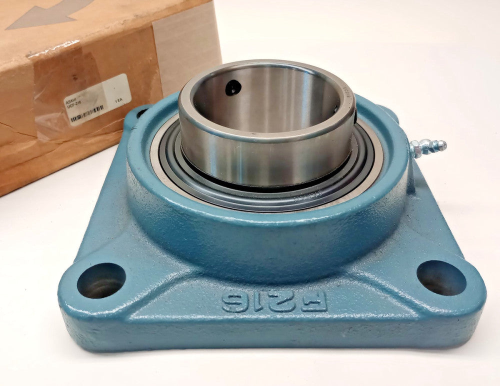 Asahi/Ami UCF216-80mm Flange Ball Bearing 4-Bolt 80 mm bore F216 / UC216