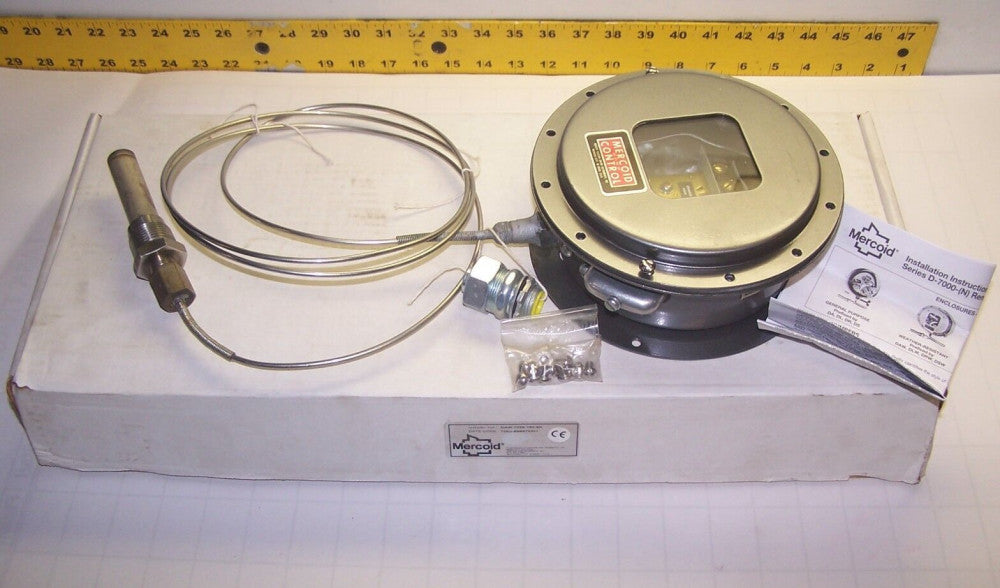 NEW MERCOID 260 - 400 DEG F TEMPERATURE CONTROL SWITCH  DAW-7038-153-8N
