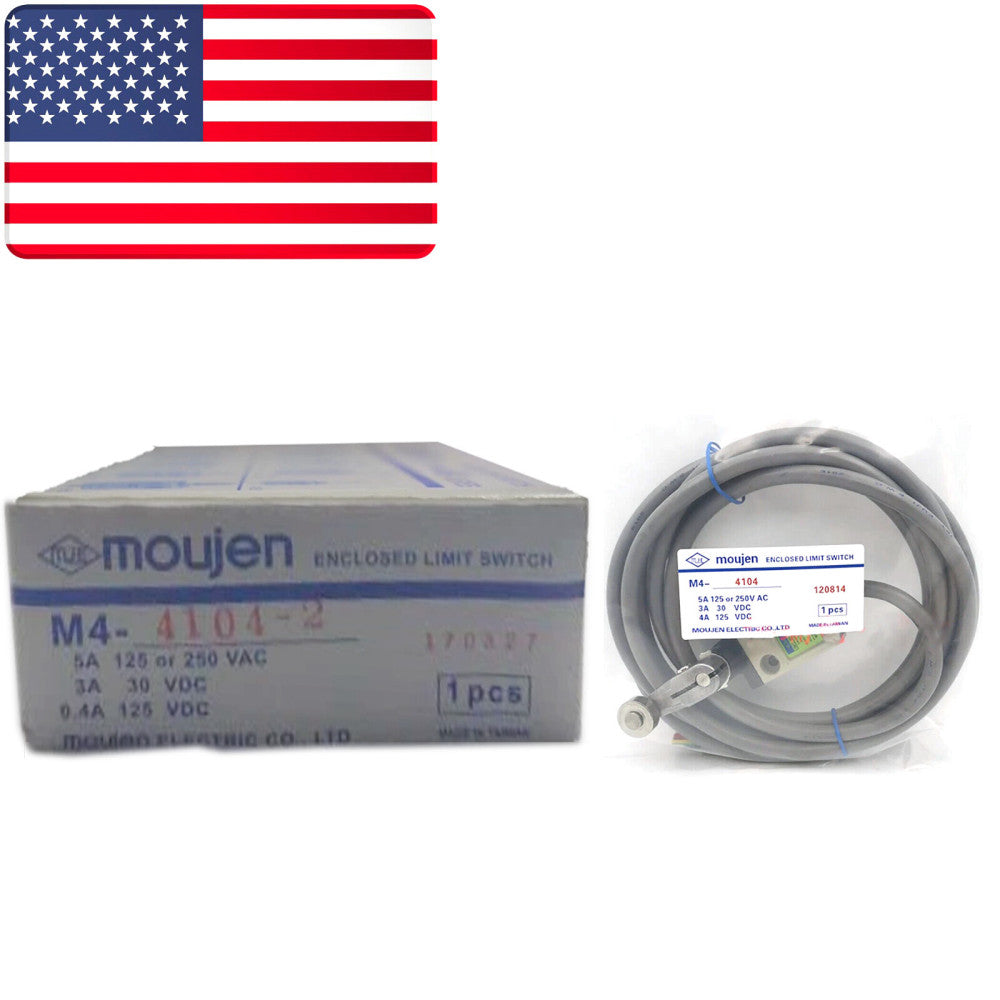 NEW MOUJEN M4-4104 Limit Switch 5A 125 / 250 VAC - US Stock