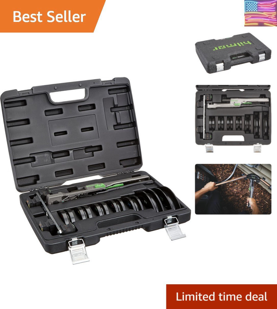 Powerful Compact Tubing Bender - Effortless Bending of Copper, Aluminum & Brass