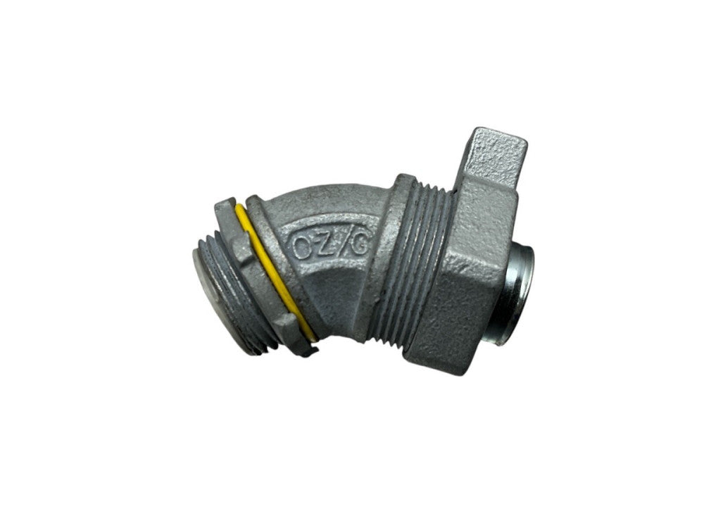 O-Z/Gedney 4Q-4100LT, Grounding Liquidtight Connector, 1"  W/Lug, 1 PC