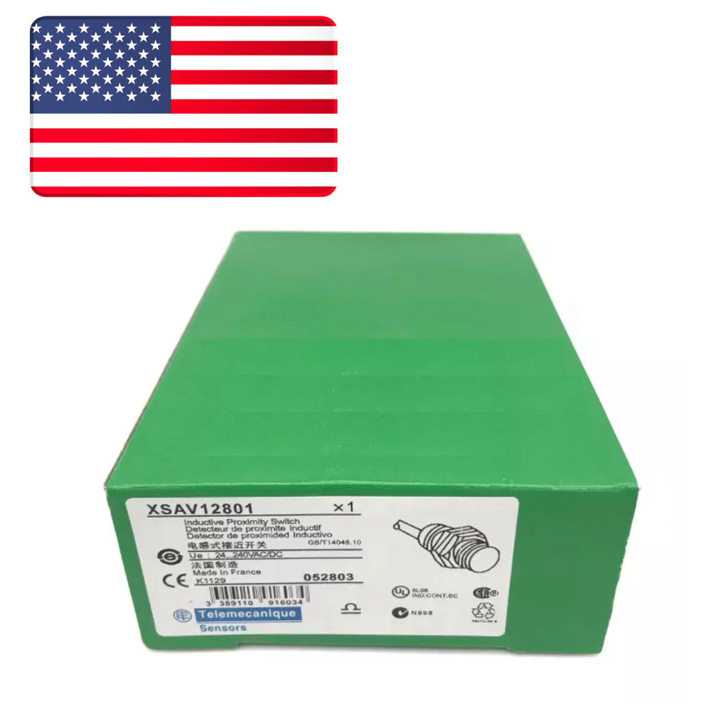 New In Box SCHNEIDER XSAV12801 Inductive Proximity Sensor - US Stock