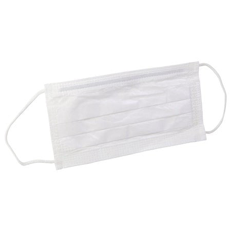 Kimtech 62466 Disposable Respirator, Flat-Fold, Dual, Non-Adjustable, Metal