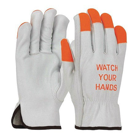 Pip 68-162Hv/Xl Leather Drivers Gloves, Cowhide, Shirred Slip-On, Keystone