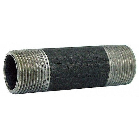 Beck 0330010604 3/8" X 3" Black Pipe Nipple Sch 40