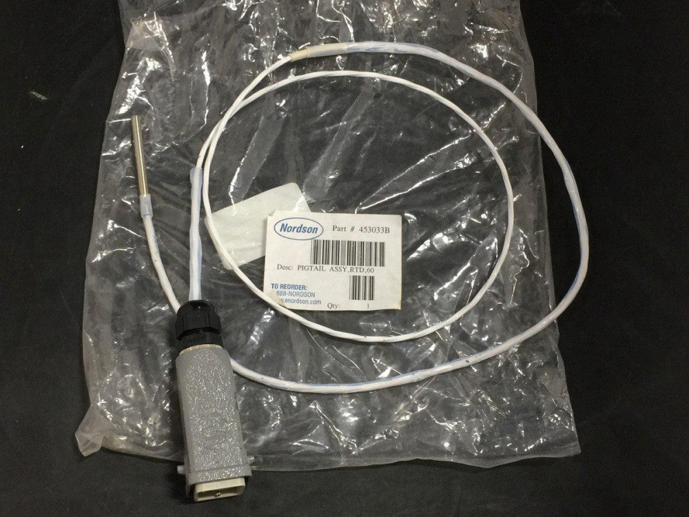 Nordson 453033B Pigtail Assy, RTD, 60", Mainmelt 