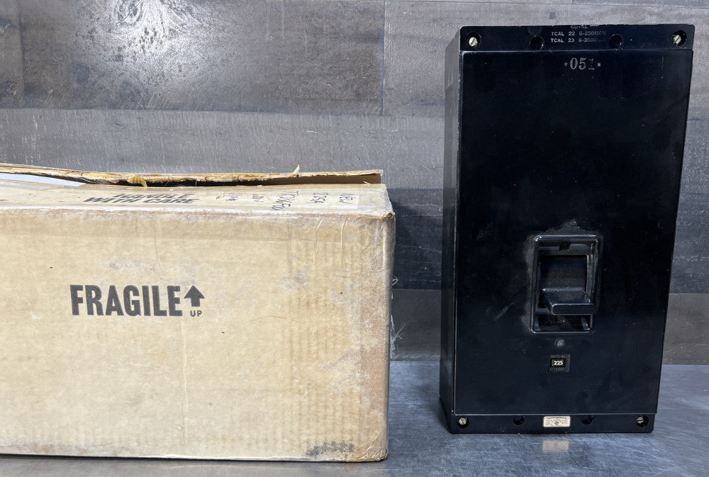 Nos Surplus GENERAL ELECTRIC TK236F000 225 AMP 3 POLE 125A TRIP BREAKER