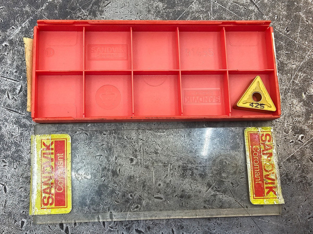 Qty 1 Sandvik TNMG 332 160408 TNMG332-MR TNMG160408-MR 425 Carbide Inserts