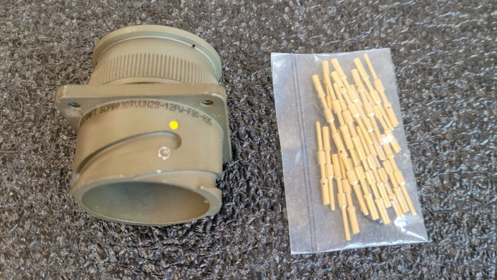 Spacecraft Components SCPB030RVUN28-12PW-F80-A95 Circular Connector 26 Pin