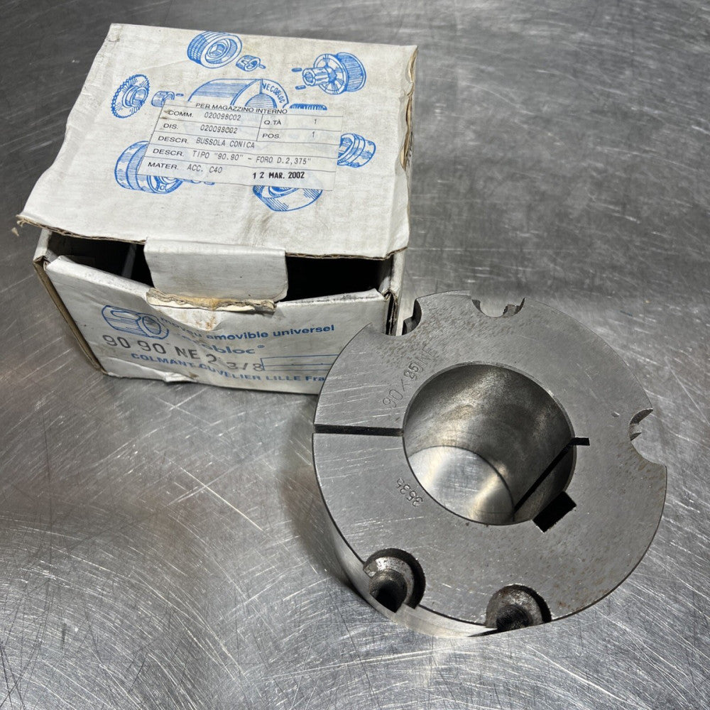 VECOBLOC 90 90 NE 2 3/8 Taper Lock Bush Nos Surplus