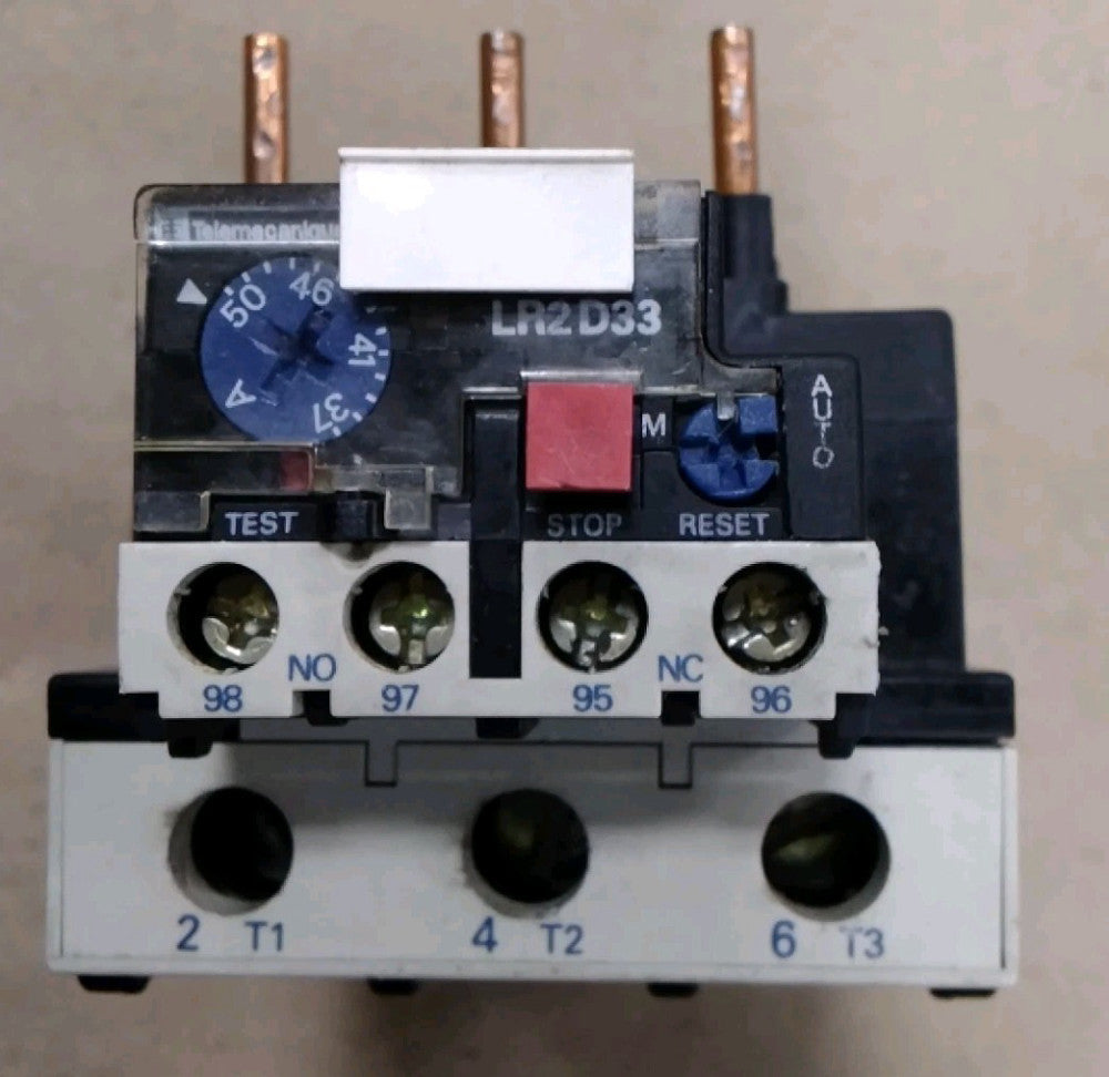 Telemecanique Thermal Overload Relay LR2 D33 Type LR2 D3357 Z53
