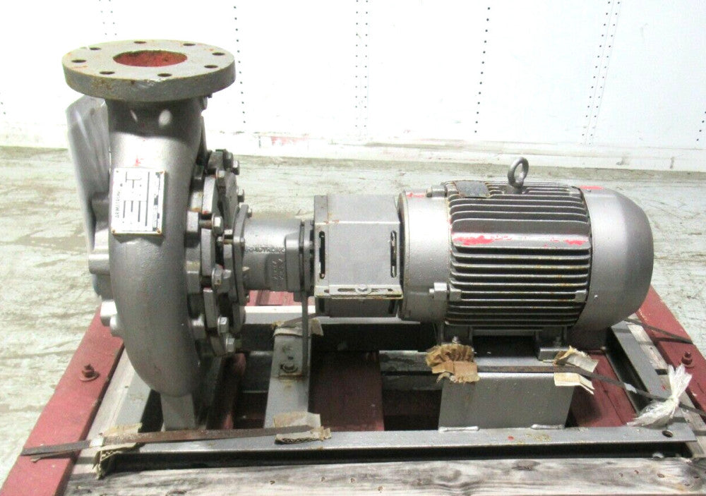 Armstrong Model 6x4x10 4030 Centrifugal Pump w / 10 HP Drive
