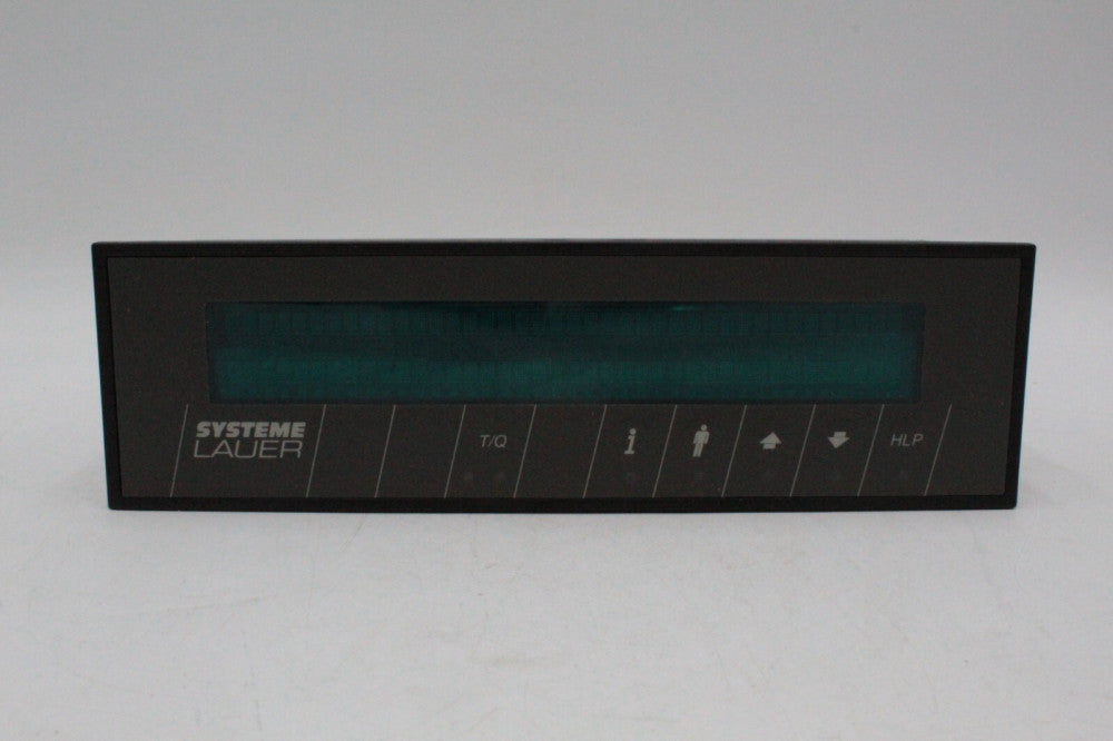System Lauer LCA 265 24V =(19.33V), 7.50W Programmable Text Display