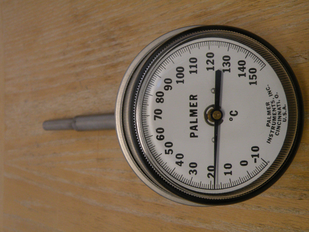 Palmer 4" Thermometer -10⁰C to 150⁰C With Adjustable Bulkhead Mount