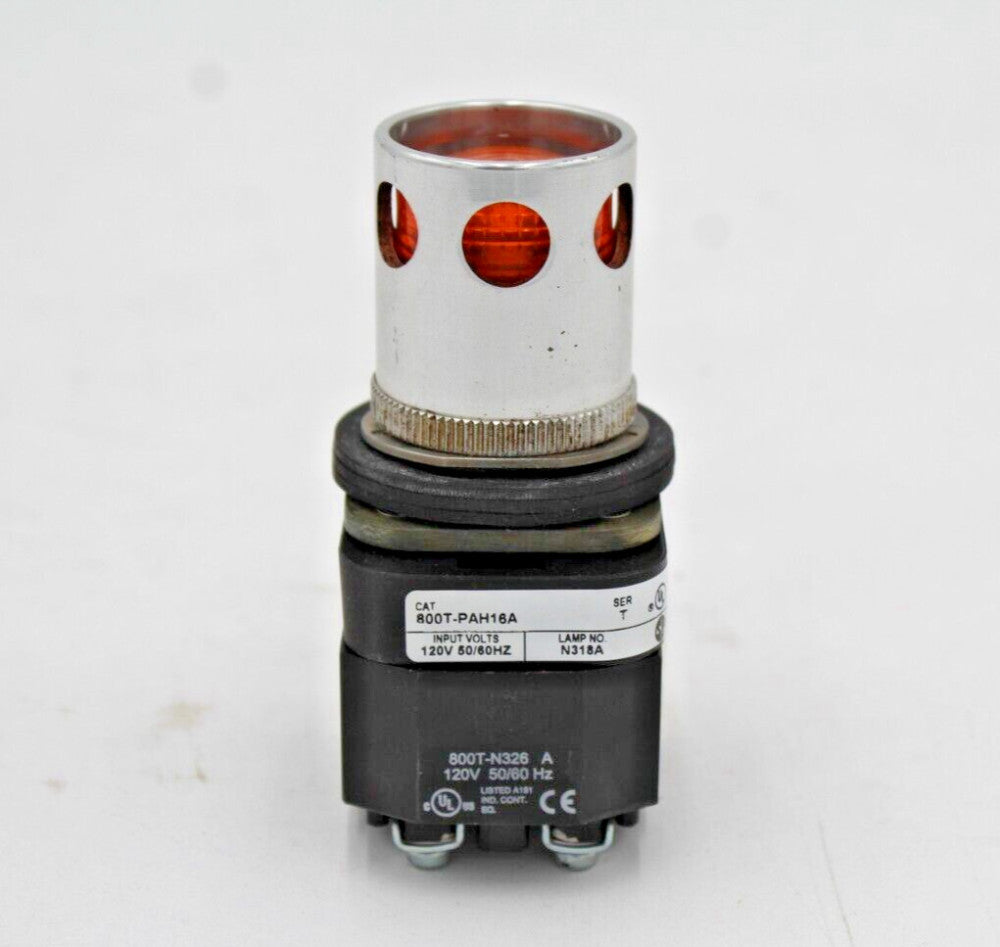 Allen Bradley 800T-PAH16A Amber Push Button