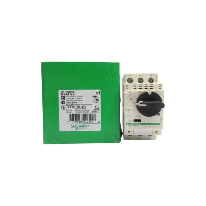 SCHNEIDER ELECTRIC GV2P05 0.63-1A NSMP