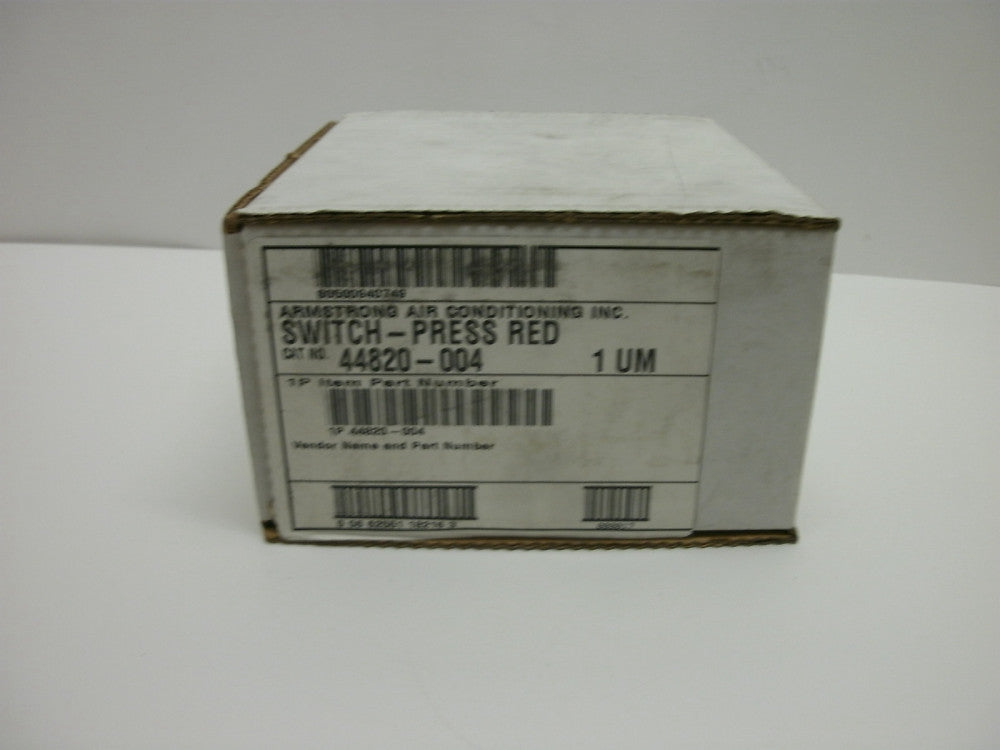 ARMSTRONG AIR CONDITIONING 44820-004 PRESSURE SWITCH RED PF PPS10089-2613 NIB