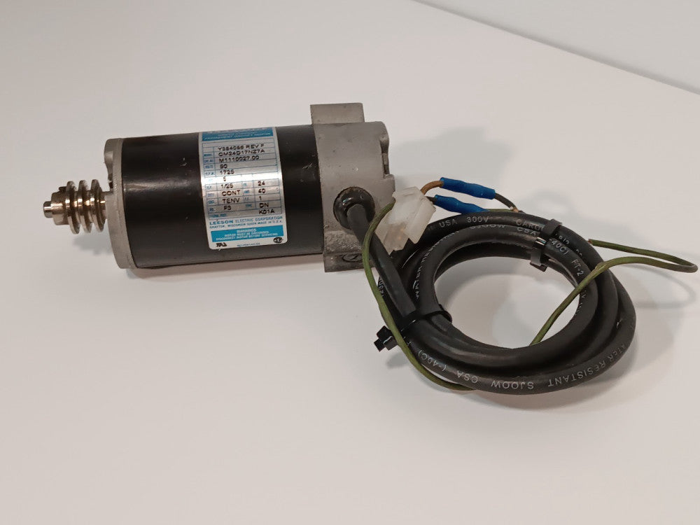 Leeson CM24D17NZ7A DC Permanent Magnet Motor M1110027.00, 1/25HP, 1725RPM, 90V