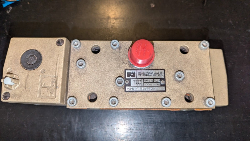 Ross Solenoid Valve 8076B6341 115VAC NOS