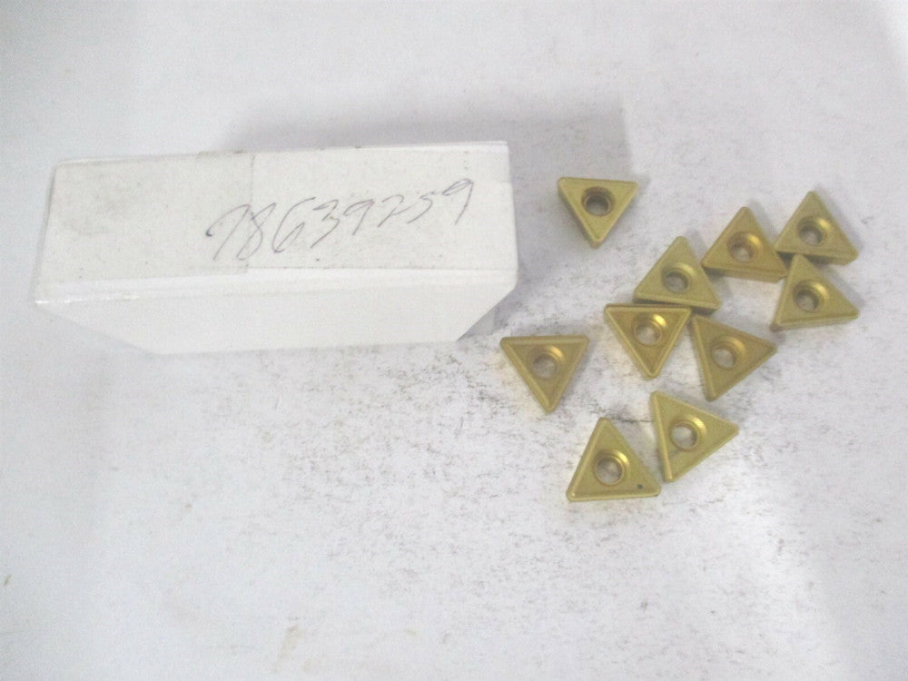 (41824) 3/8" x 1/8" x 3/64" OAL TT323 TCN55 Carbide Turning Insert - Pack of 10