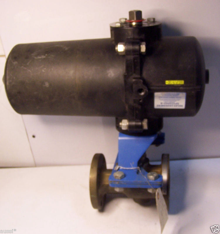 JAMESBURY 1 1/2" BRONZE ACTUATED VALVE 