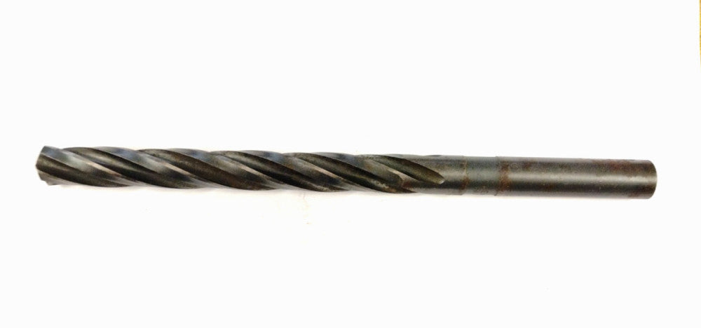 MORSE 19/32" HS 4FLT CORE DRILL 8-7/8" OAL 5-3/16" LOC 2-1/4" SHANK LENTH