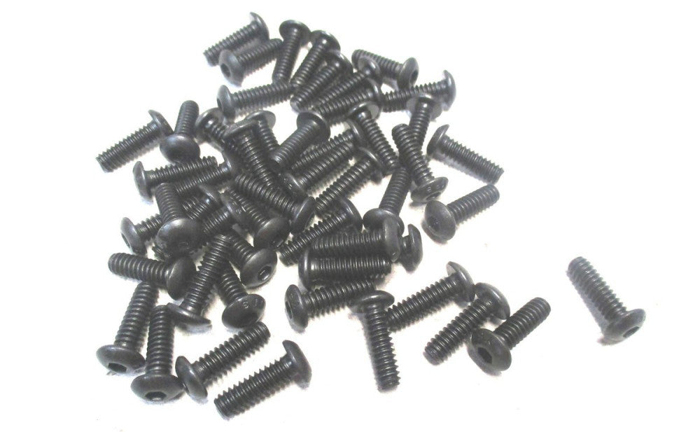 Brighton (201059) #10-24 UNC 5/8" OAL 1/8" Hex Button Cap Screw - Lot of 50