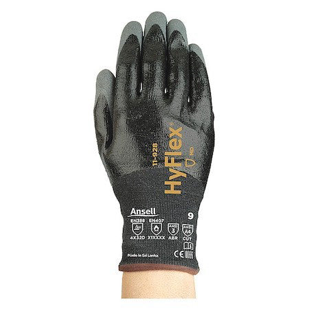 Ansell 11-928 Cut Resistant Coated Gloves, Cut Level A4 ,Double Dipped ,Nitrile