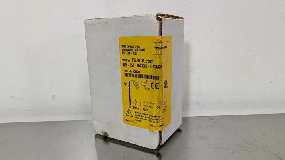 Turck NI20-Q50-ADZ30X2-B1131/S34 Proximity Sensor 4265200 20mm 20-250VAC Factory