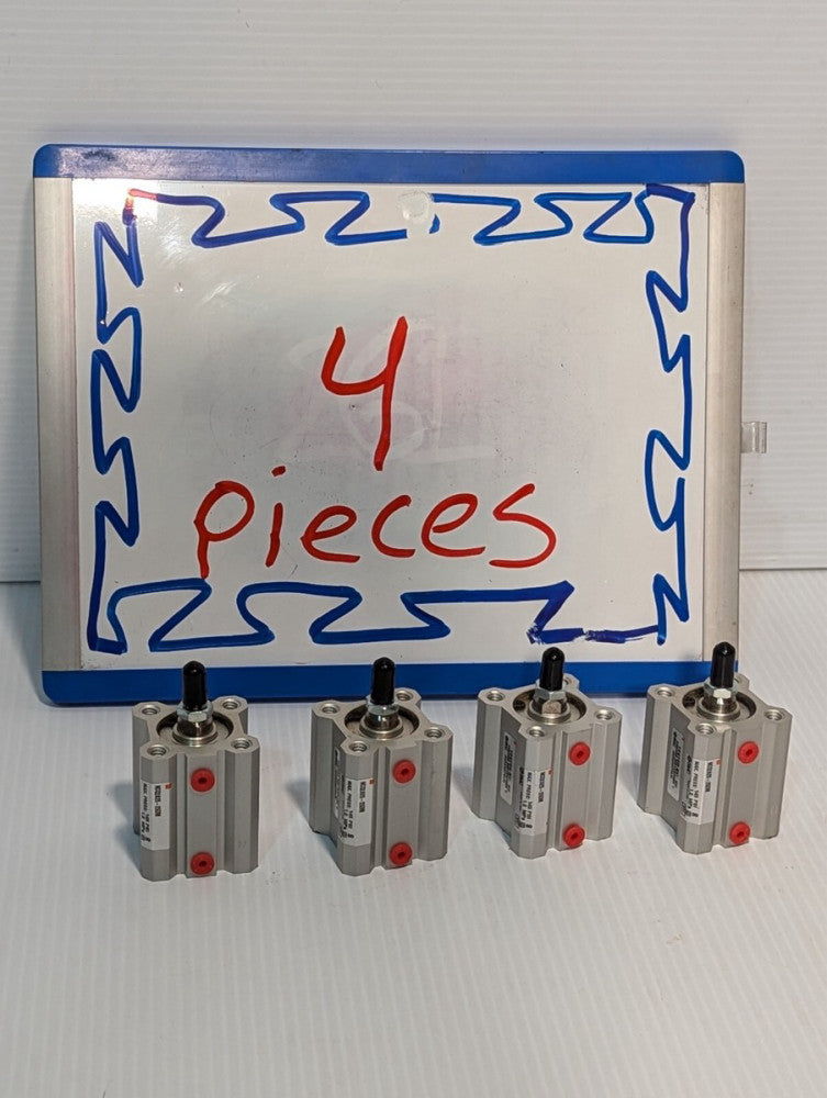 SMC NCQ2A25-25DM Compact Pneumatic Cylinder 25mm Bore 35mm Stroke - Free Ship