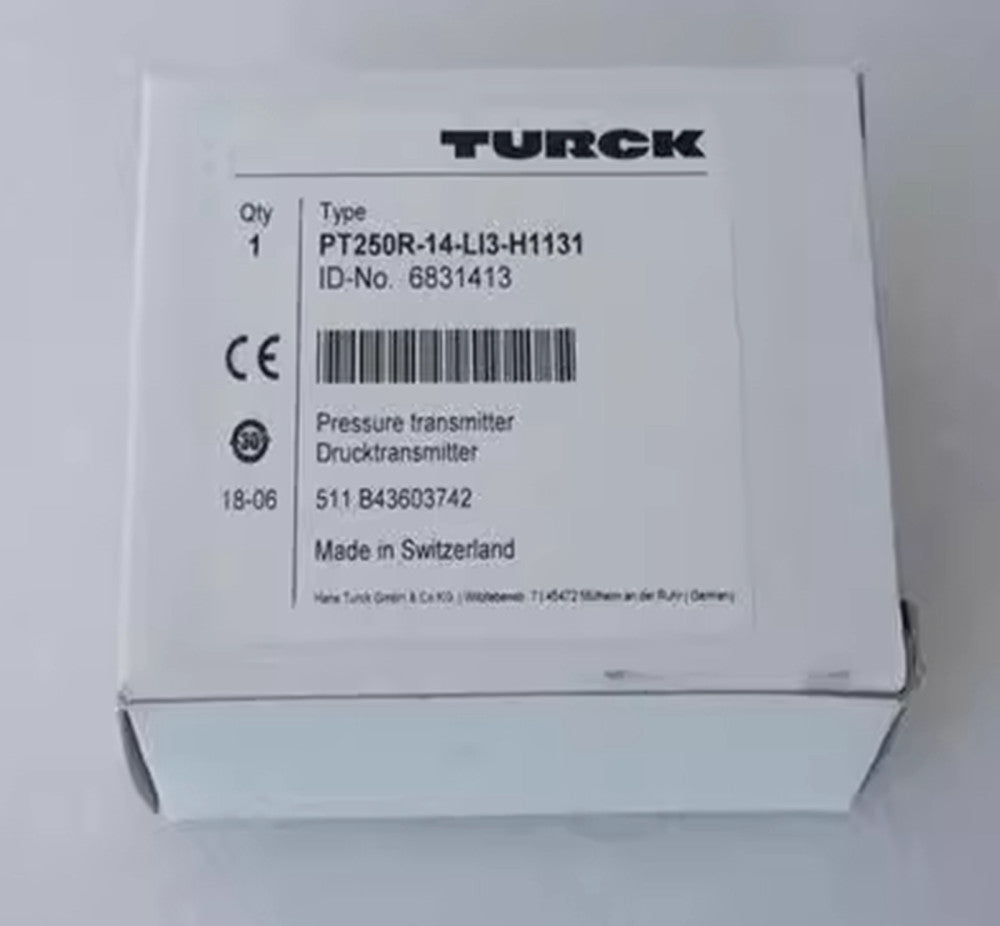 NEW TURCK PT250R-14-LI3-H1131 6831413 Pressure Switch