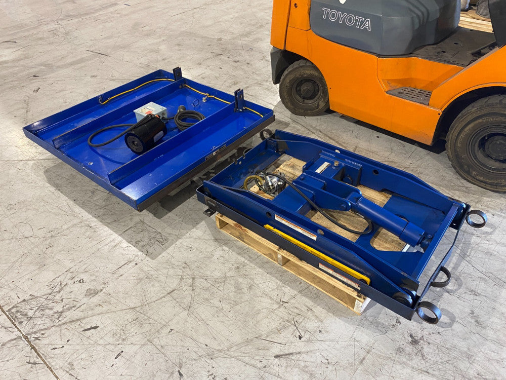 Vestil EHLT-4848-3-43 Electric/Hydraulic Scissor Lift Table 3000lbs Capacity