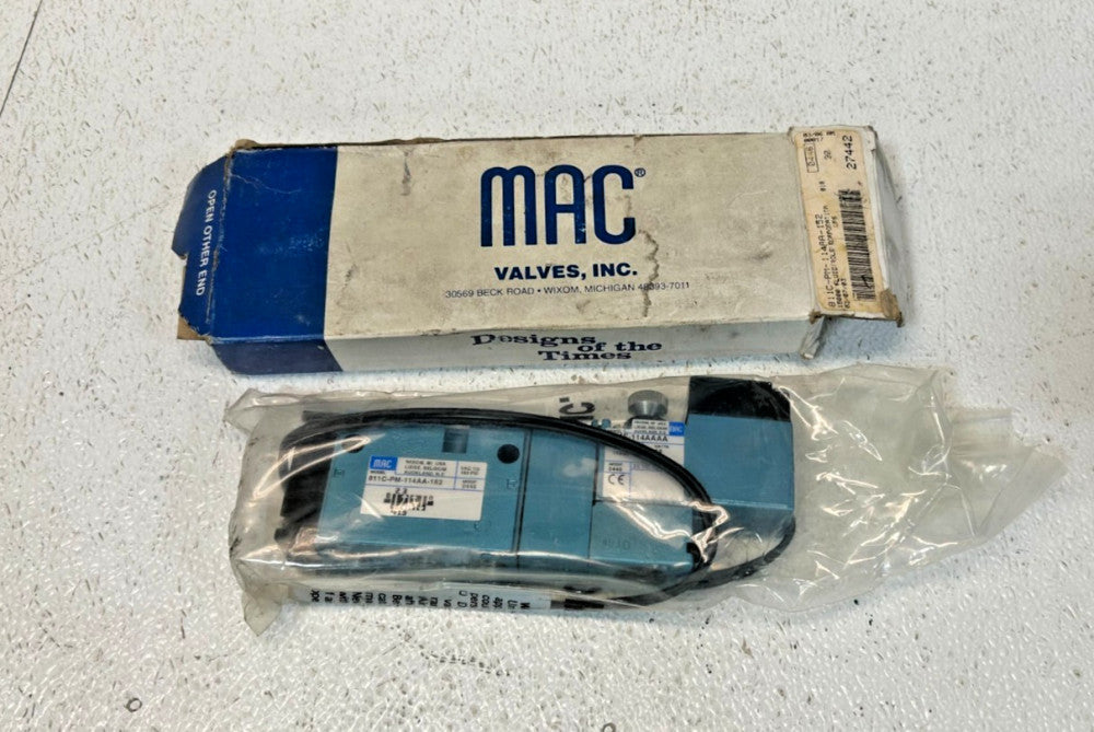 MAC 811C-PM-114AA-152 Solenoid Valve PME-114AAAA