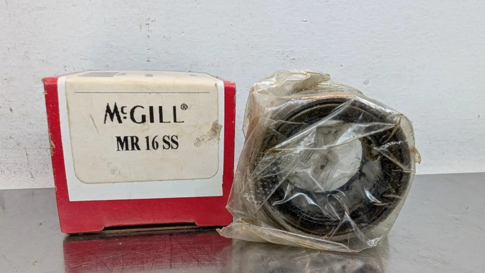 McGill MR 16 SS Needle Roller Bearing 1.00" ID 1.5" OD 1.0" Wide
