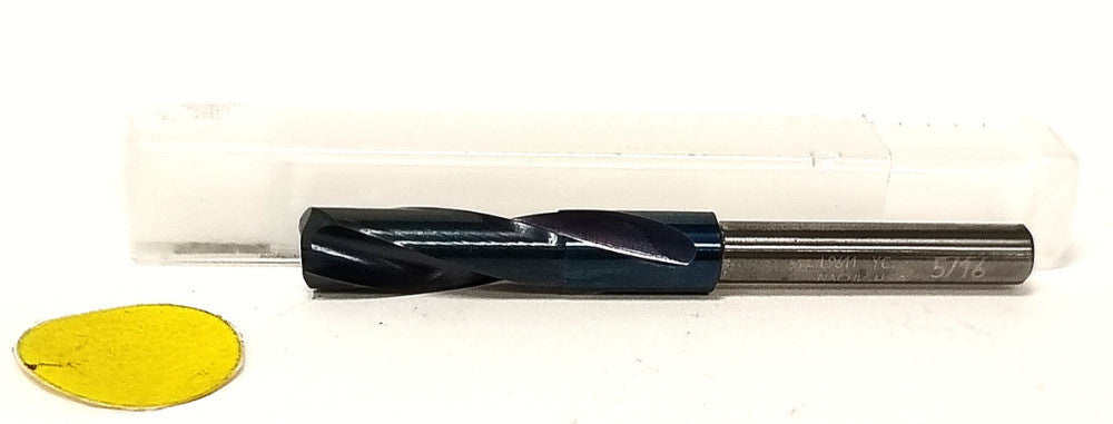 NACHI 2 FLUTE 5/16" FLAT BOTTOM JOBBER LENGTH DRILL BIT  19611