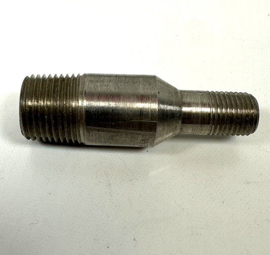 304L WMIB1321 Sparge Concentric Nipple 1/2 x 1/4 2 3/4 OAL sch40 - NEW Fast Ship