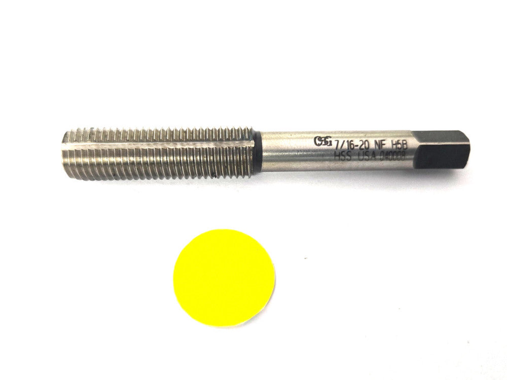 OSG THREAD FORMING BOTTOMING CHAMFER TAP #7/16-20 NF H5B