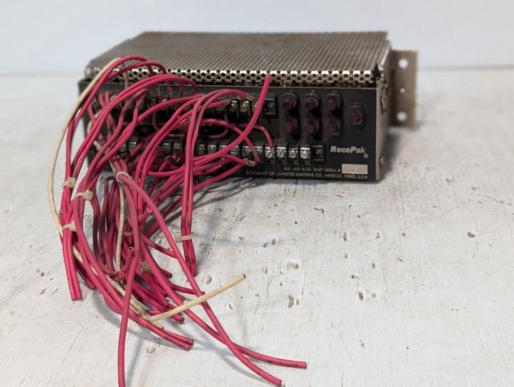Minster RecoPak 490-0226 speed control monitor as pictured