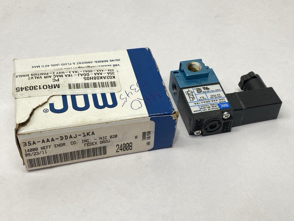 Mac Valves 35A-AAA-DDAJ-1KA 35 Series Solenoid Valve 24VDC 5.4W
