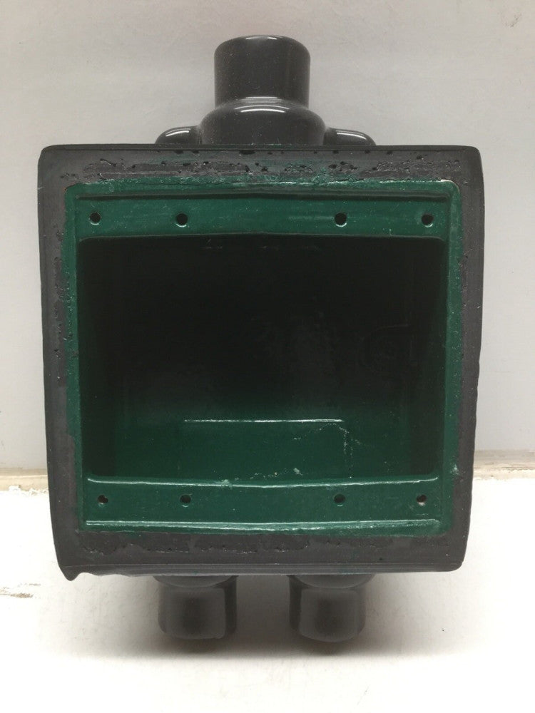 PERMA-COAT FSD-2-75 3/4” FSD Two 1/2” Hubs Box W/O Cover -2GFT