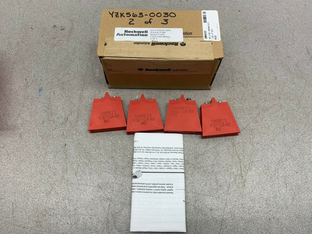 NEW IN BOX ALLEN-BRADLEY MOV'S 380 & 460VAC KIT 2300-SPJ02A SERIES A