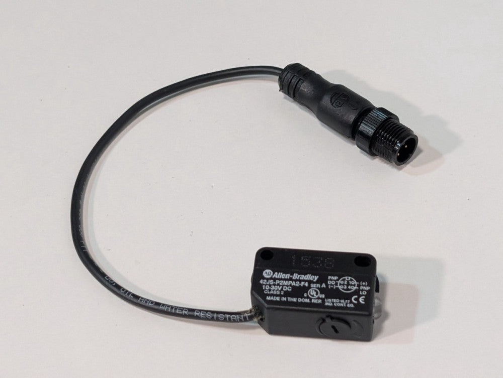 Allen-Bradley 42JS-P2MPA2-F4 Ser A Photoelectric Sensor, 10-30vdc, Class 2