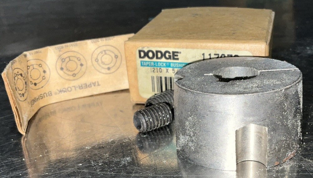 DODGE 117078 1210/5/8 KW TAPER LOCK BUSH Nos Surplus