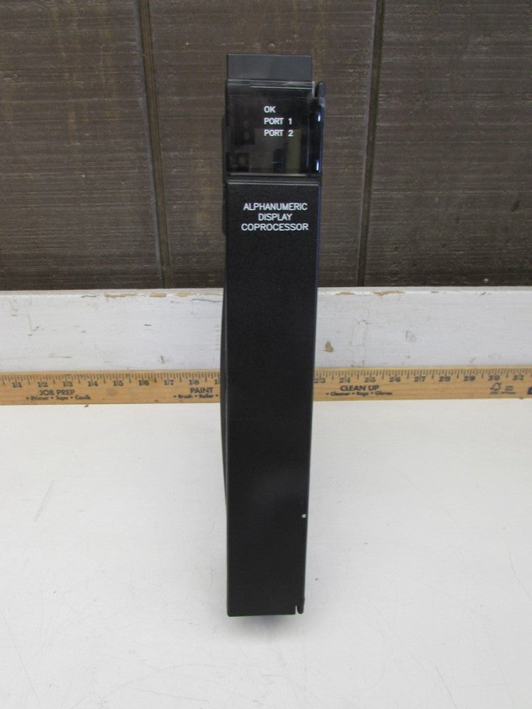 GE FANUC IC697ADC701E ALPHANUMERIC COPROCESSSOR w/IC697MEM719B, GOOD TAKEOUT! 
